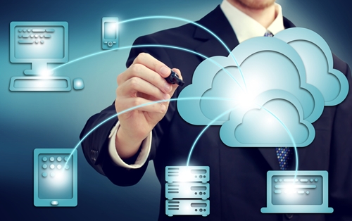 The cloud allows you to access data from a number of different devices.